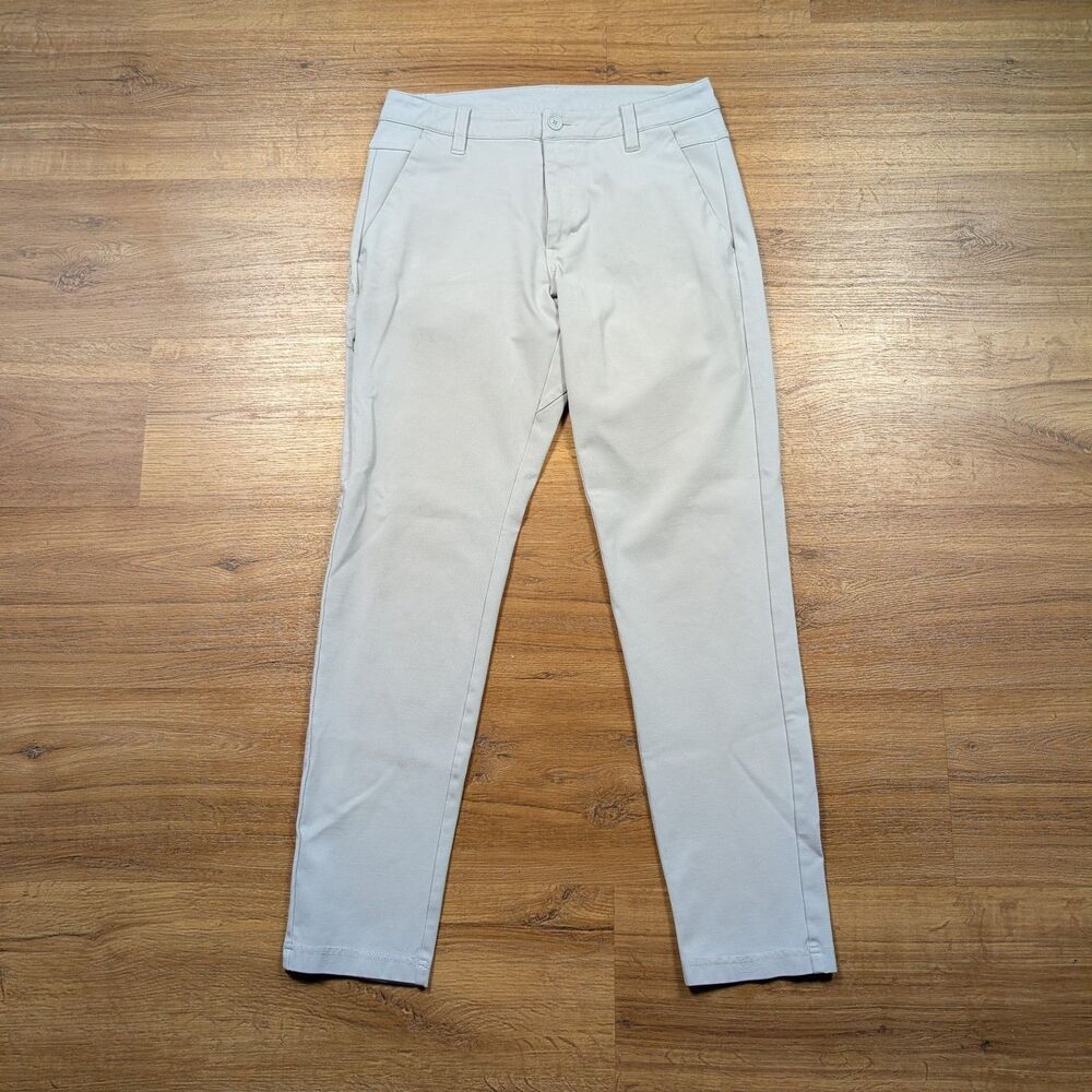 BYLT Premium Basics Everyday Pant 2.0 Mens 31 Gray Stretch Chino Performance